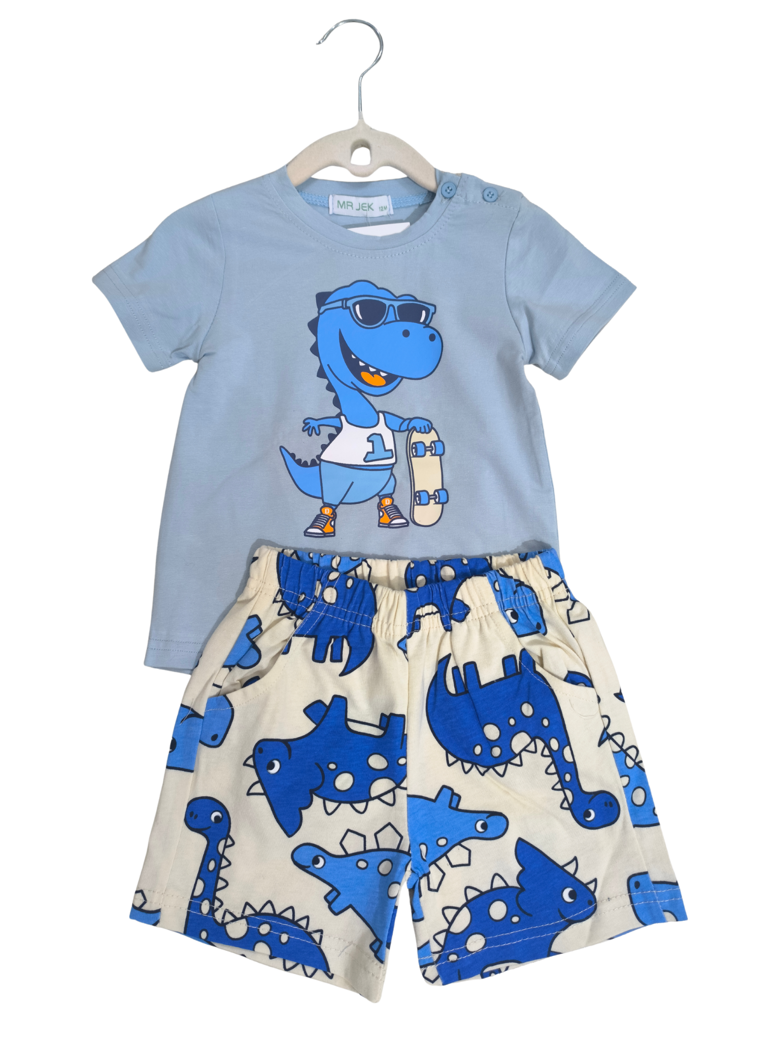 Conjunto Skater Azul