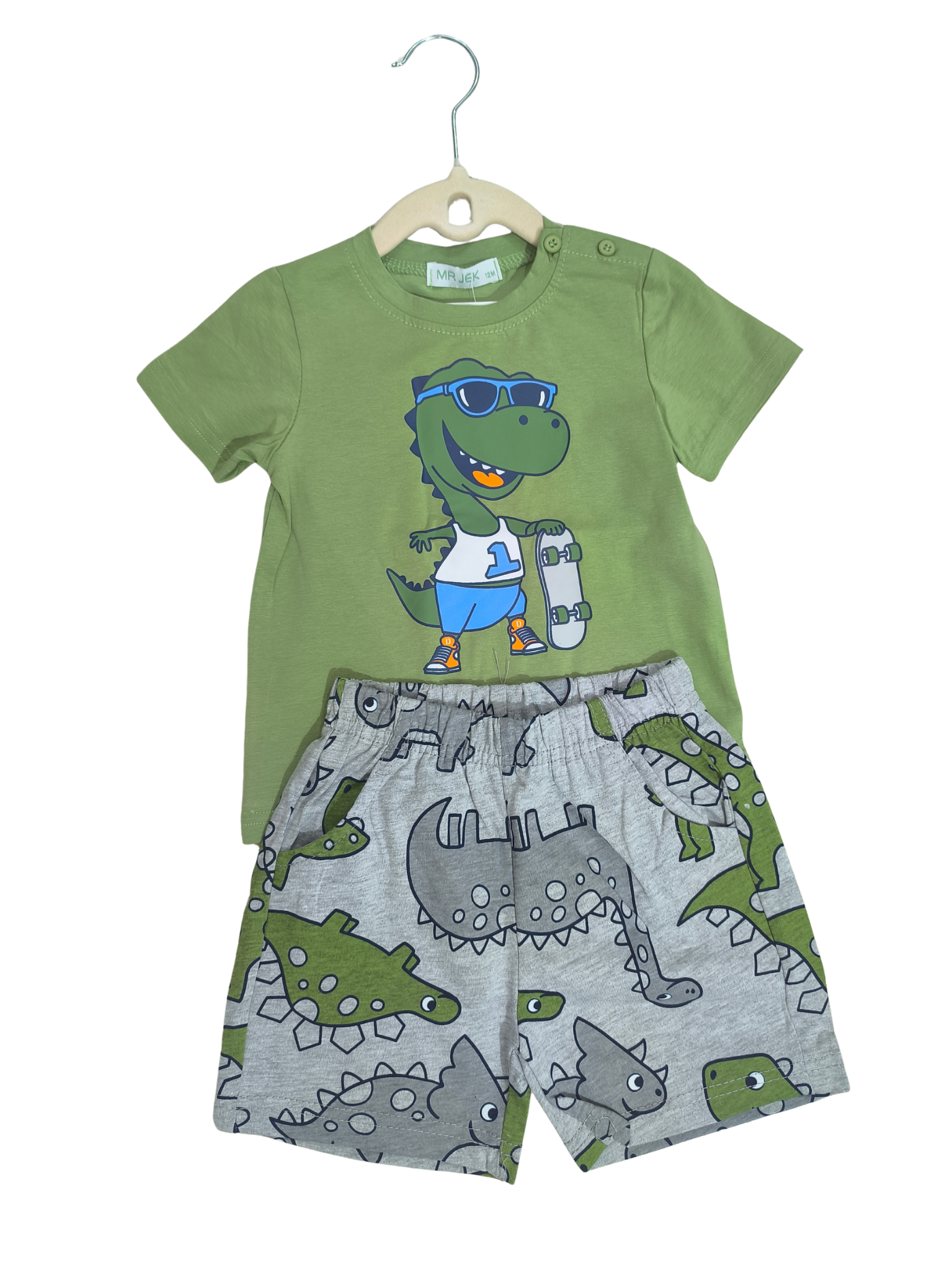 Conjunto Skater Verde
