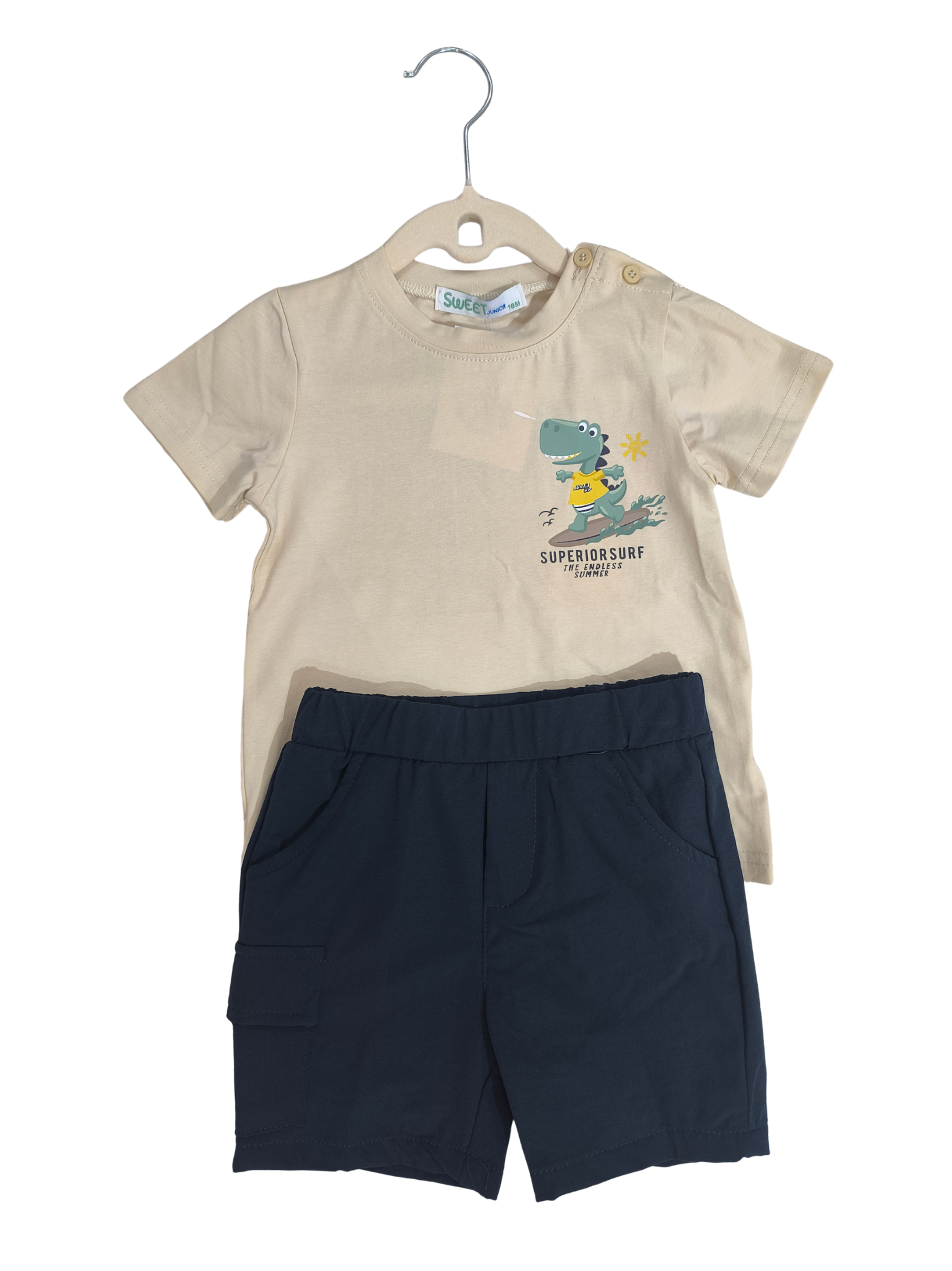 Conjunto Hawaii Bege