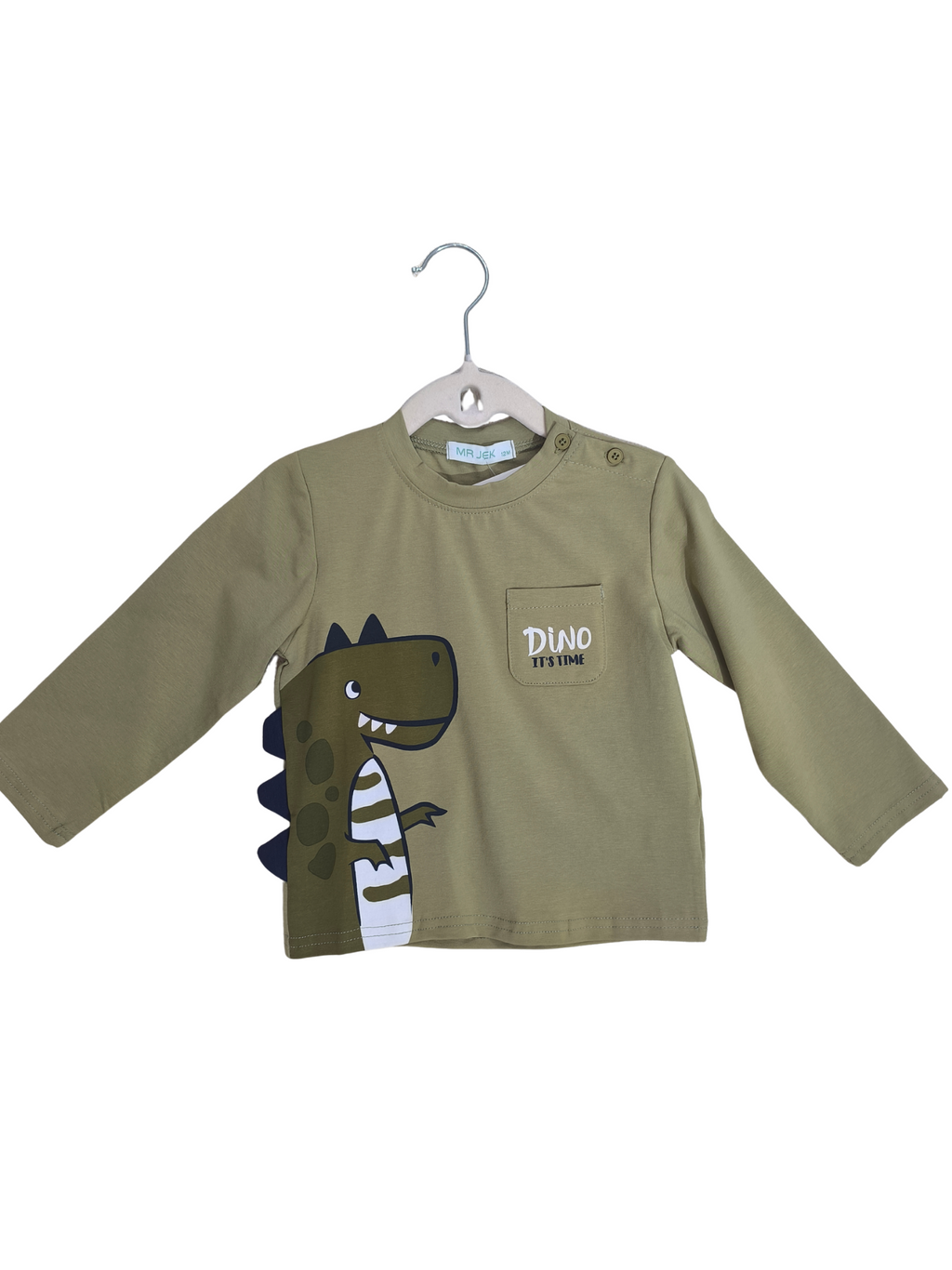 T-shirt Dino Time Verde