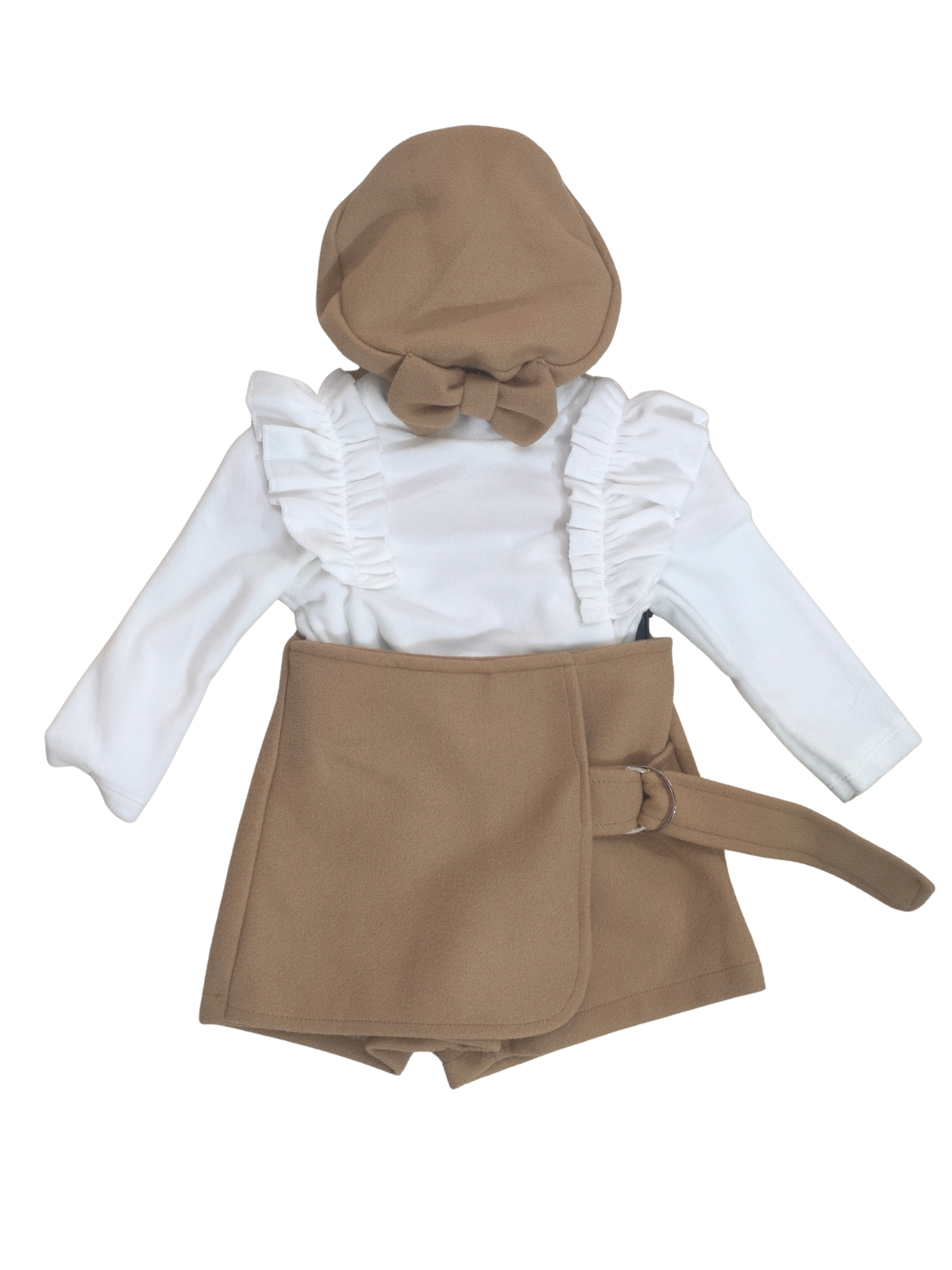 Conjunto Paris Bege