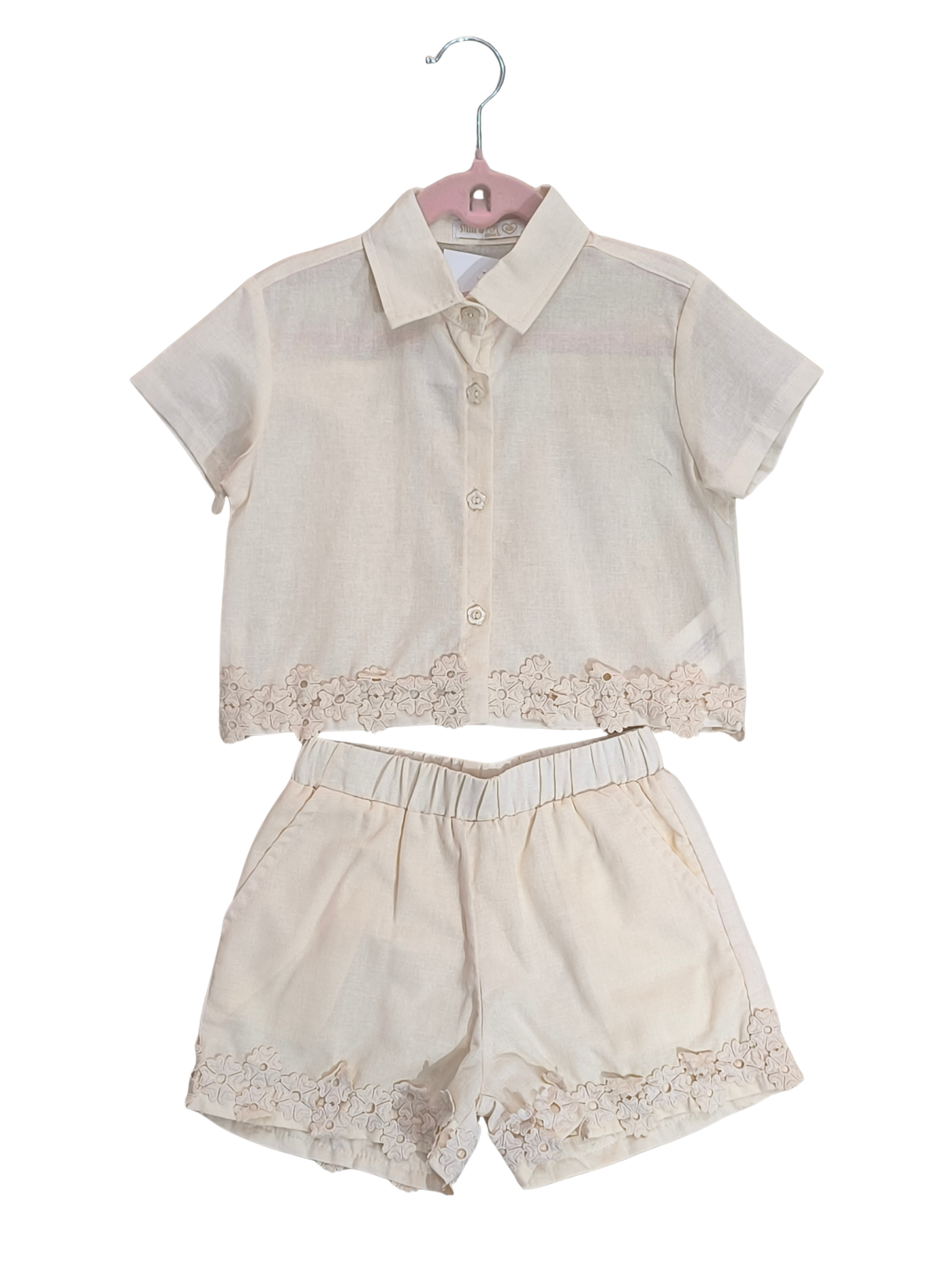 Conjunto Valentina Bege