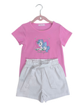 Conjunto Unicórnio Rosa