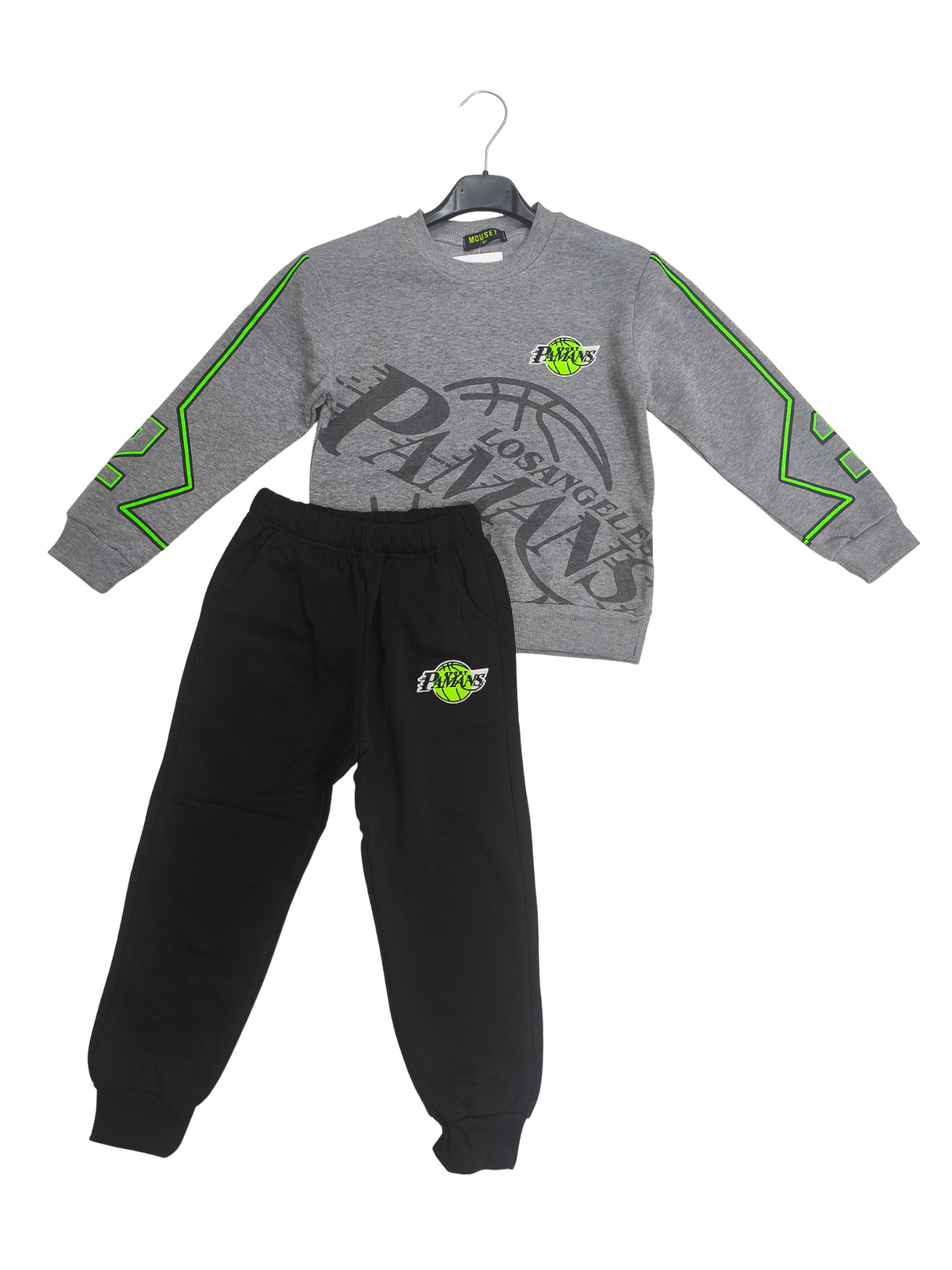 Conjunto Pamans Cinza